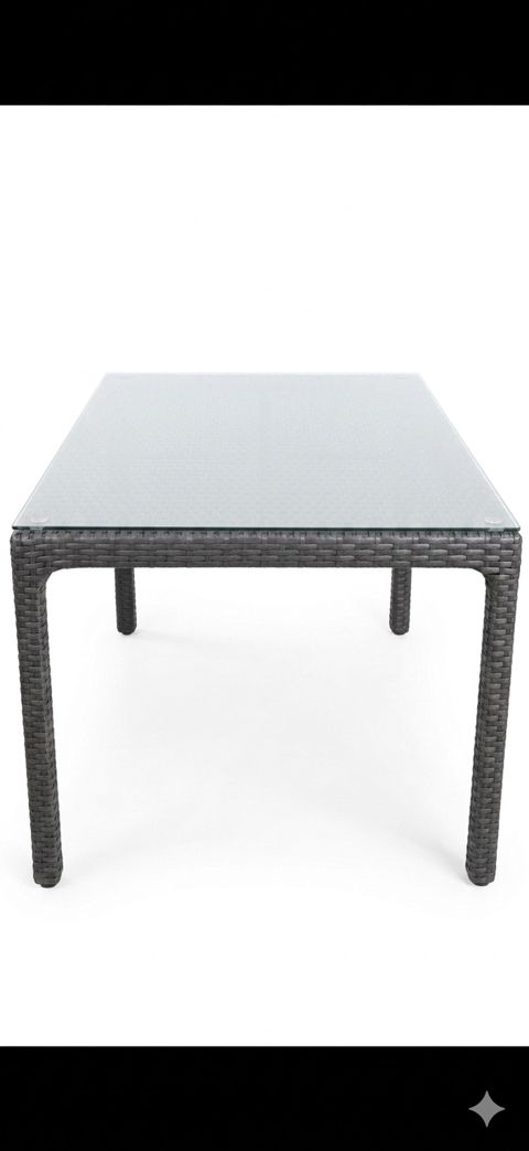 Bağ üçün masa, antrasit, 200x100x75 sm — Bakı