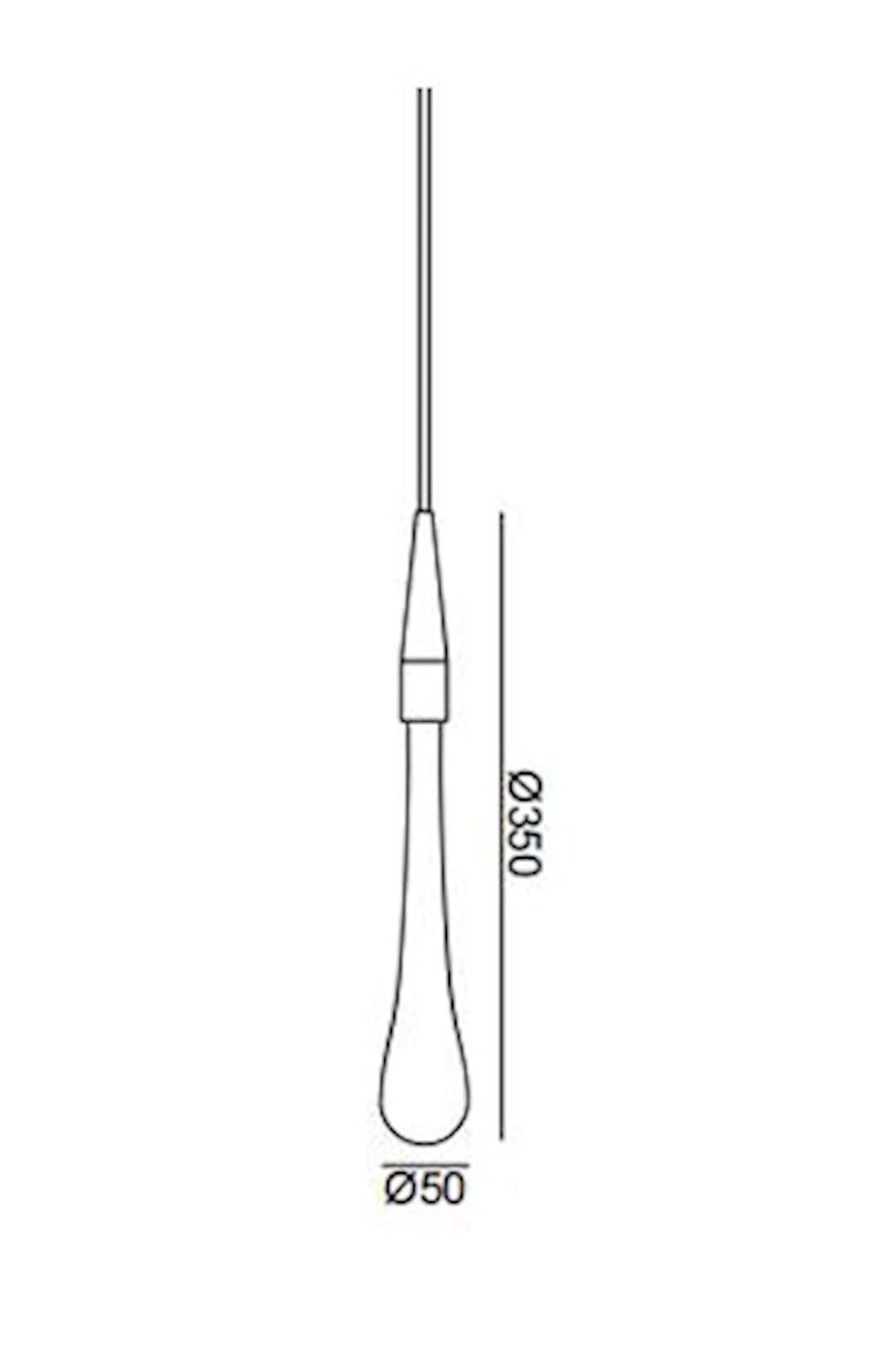 Asma çıraq Lustore Pendant Crystal Drop — Mallar, Bakı (3)