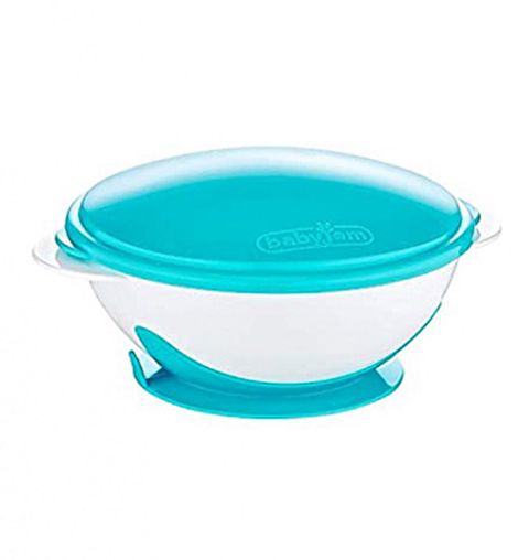 Vakuum başlıqlı boşqab BabyJem Mavi — Bakı