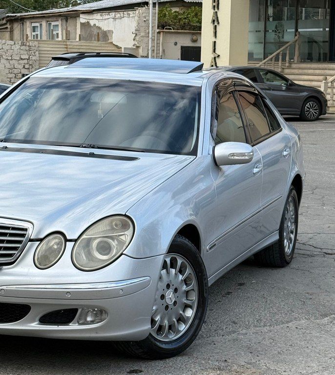 Mercedes E 270, 2.7 L, 2002 il, 490 000 km — Avtomobillər, Bakı (5)