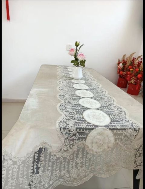 Süfrə HBT_00086, vilur, bej, 150x220 sm - HBT_00086-bej-150x220 — Bakı