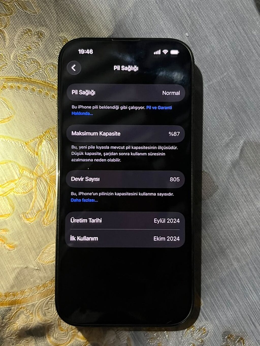 IPhone 16 Pro, 128 GB, Qara — Apple iPhone, Masazır (4)