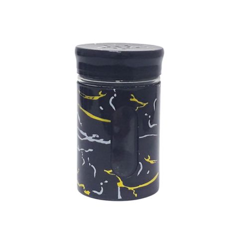 Ədviyyat üçün qab K601MB, şüşə, qara — Bakı