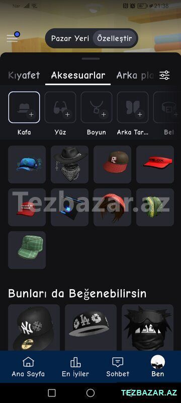 Roblox hesabı üzbəüz ələ verilir güvənlidir — Oyunlar, konsollər və proqramlar, Bakı (6)