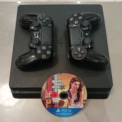 PlayStation 4 (PS4) Slim oyun konsolu paketi Xüsusiyyətlər: - Model — Saray