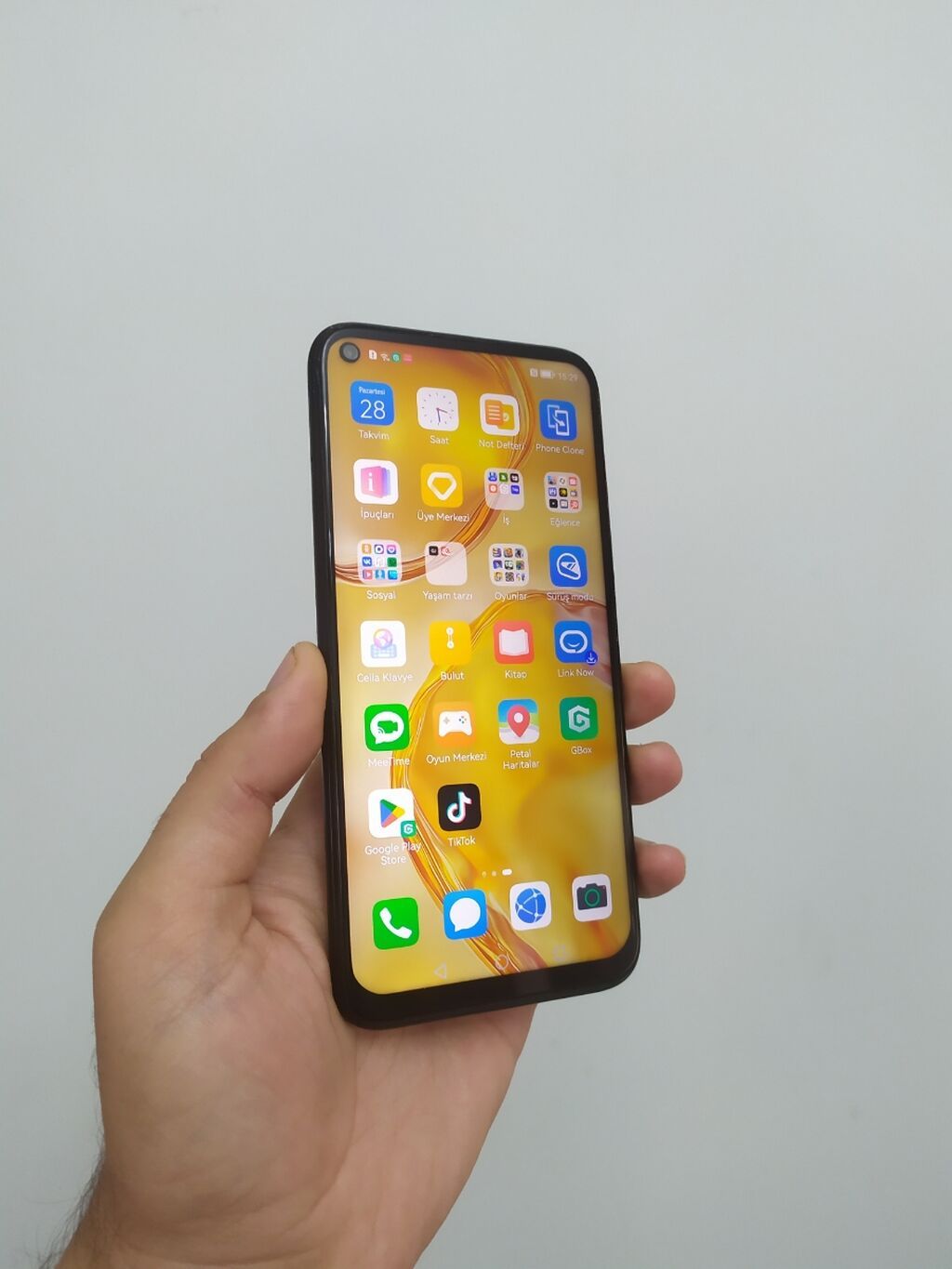 Huawei P40 lite, 128 GB, rəng - Qara, Barmaq izi — Huawei, Masazır (4)