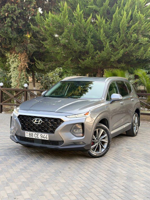 Hyundai Santa Fe, 2.0 L, 2018 il, 92 500 km 88-CE-944 — Avtomobillər, Bakı (8)