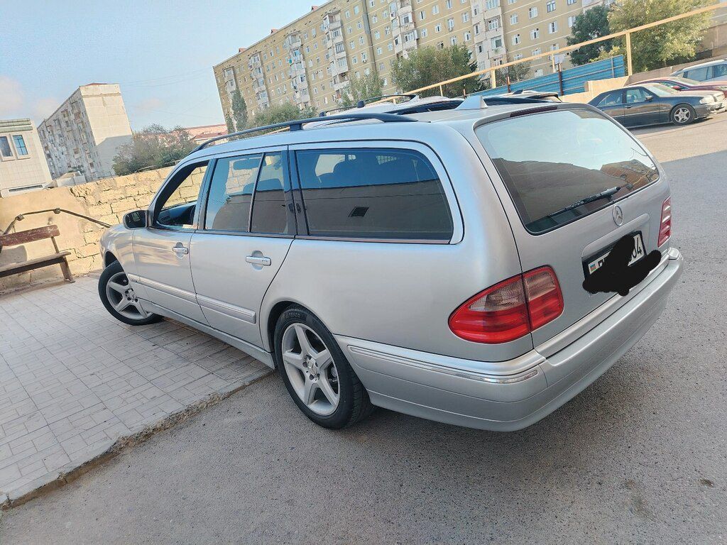 Mercedes E 240, 2.4 L, 2000 il, 369 321 km — Avtomobillər, Bakı (4)