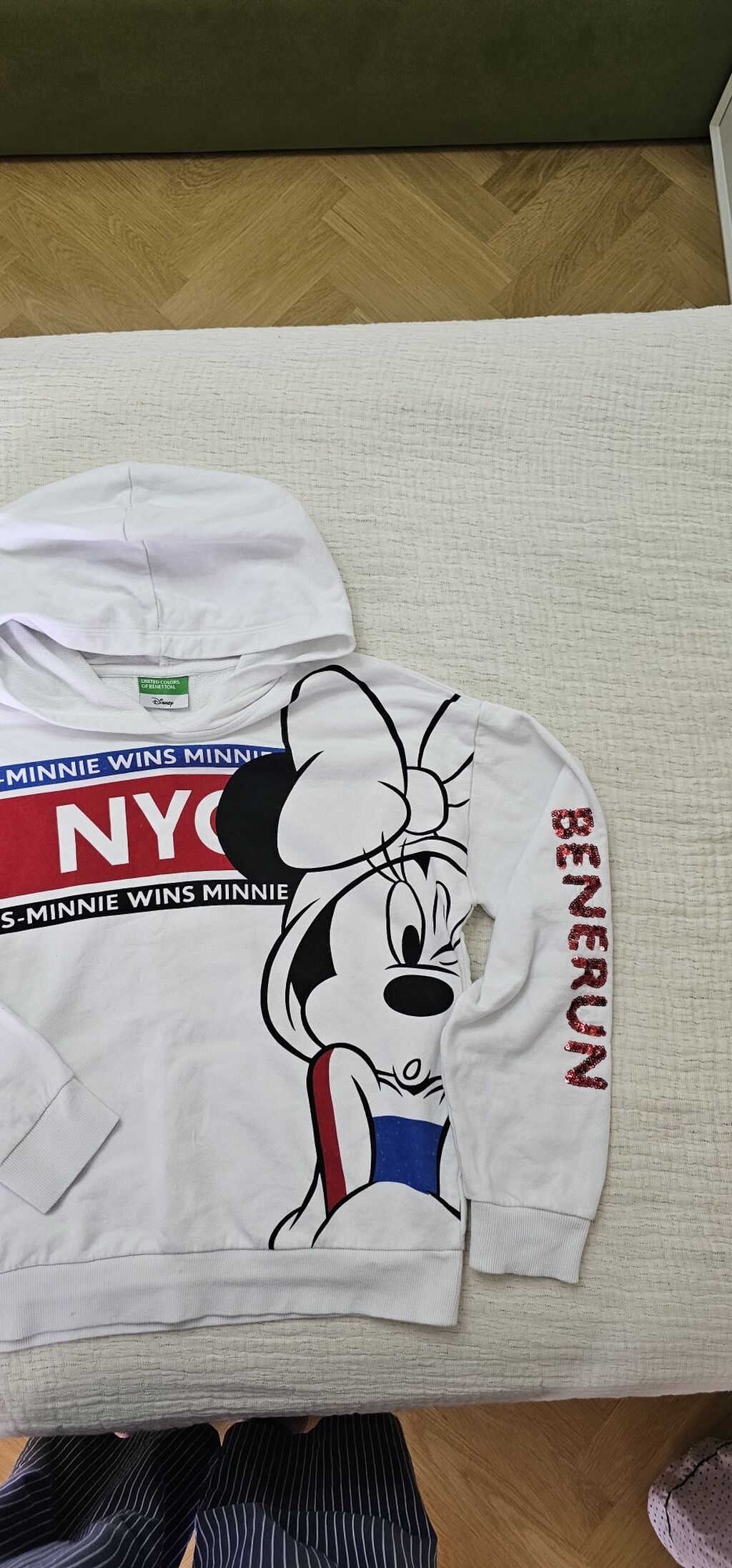 Uşaq üçün kapüşonlu sweatshirt - Brend: United Colors of Benetton x — Uşaq geyimi, Bakı (3)