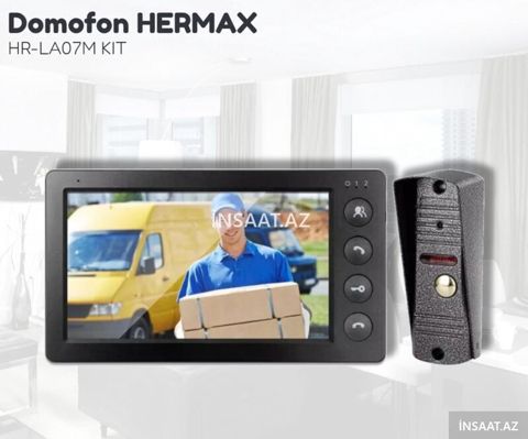 Domofon Hermax Hr-07m kit — Bakı