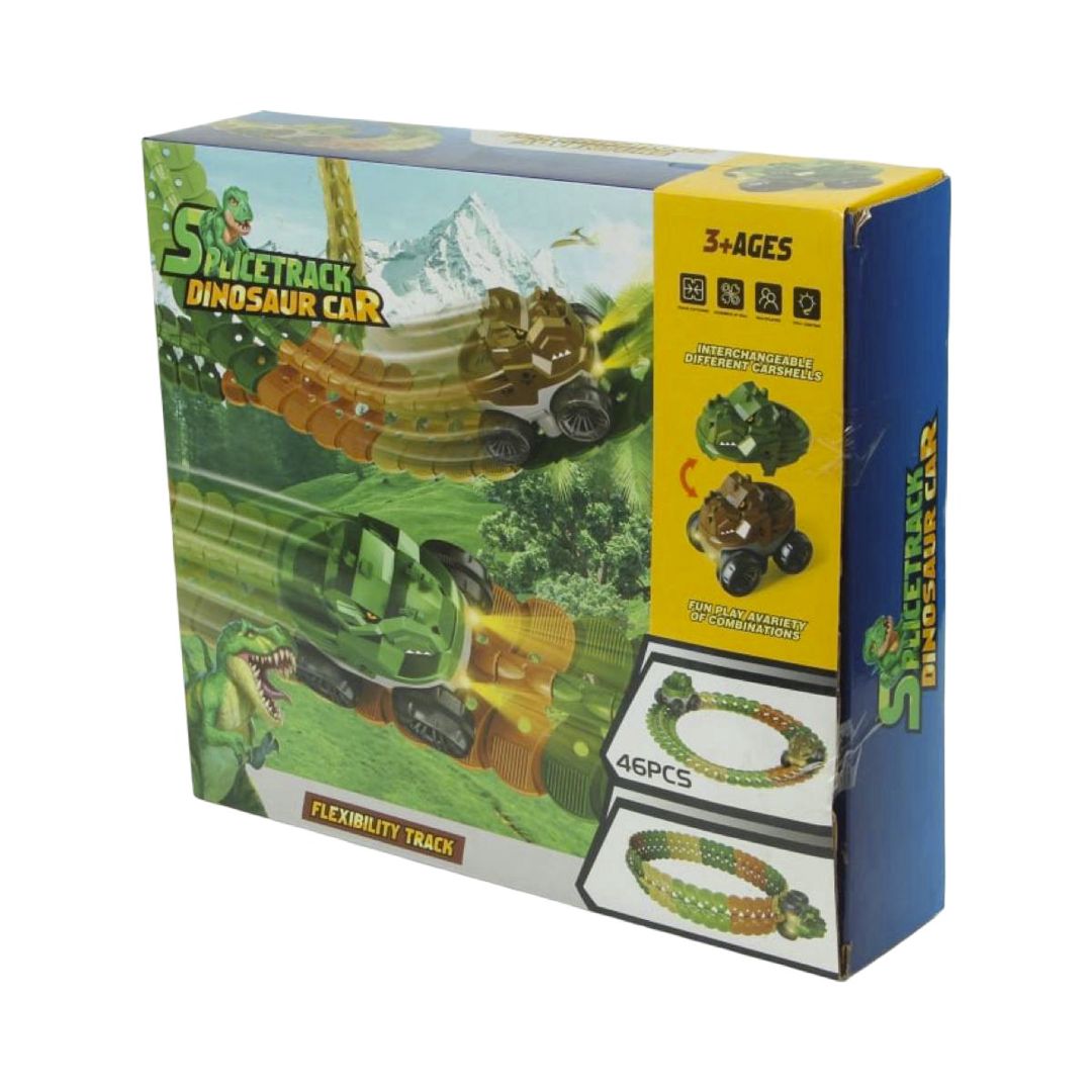 Oyun dəsti Splicetrack Dinosaur Car, plastik, yaşıl, 3+ yaş — Mallar, Bakı (2)
