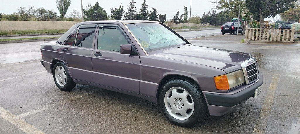 Mercedes 190, 2.0 L, 1991 il, 425 000 km 90-BG-831 — Avtomobillər, Bakı (4)