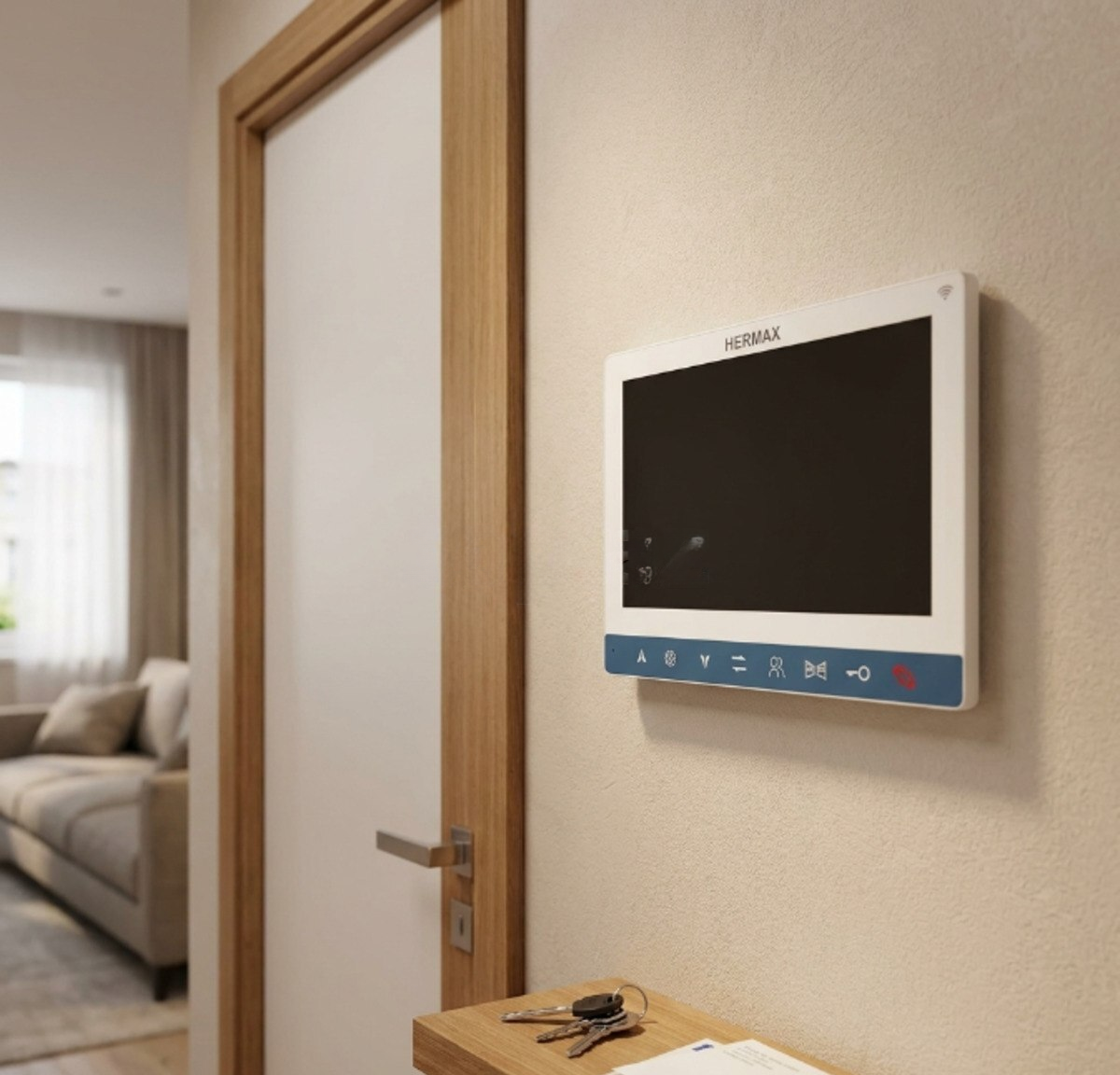 IP video domofon Hermax HR-715-IP — Mallar, Bakı (2)