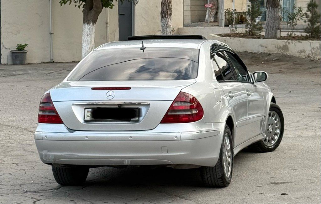 Mercedes E 270, 2.7 L, 2002 il, 490 000 km — Avtomobillər, Bakı (11)