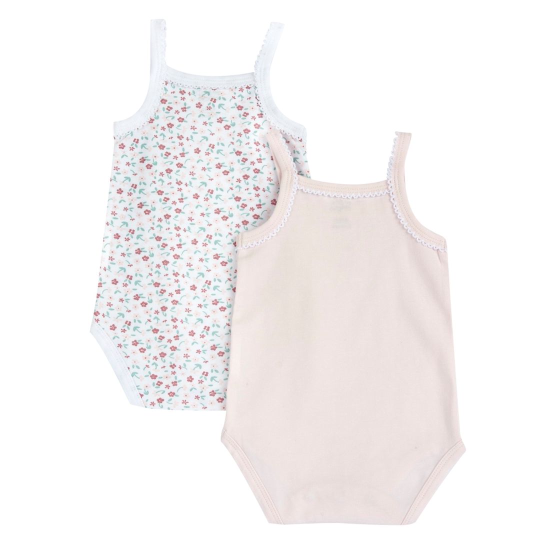 Qızlar üçün 2 ədədli bodi dəsti Chicco 9101765000000-11, rəngbərəng, pambıq/elastan, ölçü 6 ay — Mallar, Bakı (2)