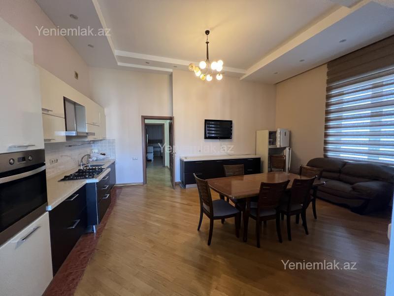 Kirayə 4 otaqlı Bina evi menzil (Yeni tikili), 202 m², Nəsimi rayonu — Mənzil, Bakı (6)