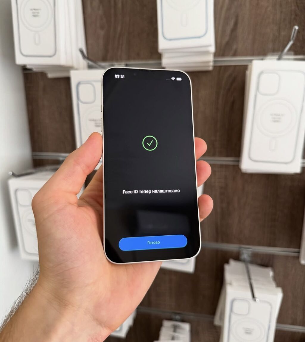 IPhone 13, 128 GB, Ağ, Zəmanət, Simsiz şarj, Face ID — Apple iPhone, Bakı (6)