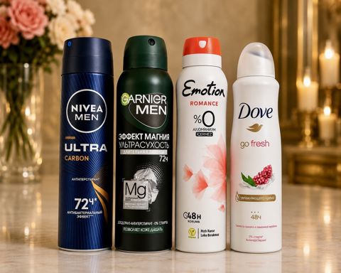 Dezodorant-antiperspirant dəsti No Brand 2599481, 4x150 ml — Bakı