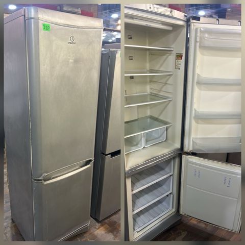 Indesit soyuducu (alt hissədə dondurucu) - Rəng: gümüşü/metallik — Digah