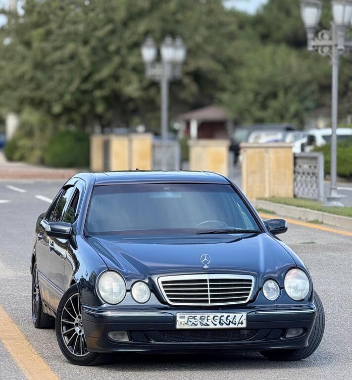 Mercedes E 240, 2.4 L, 1999 il, 350 000 km — Avtomobillər, Bakı (4)