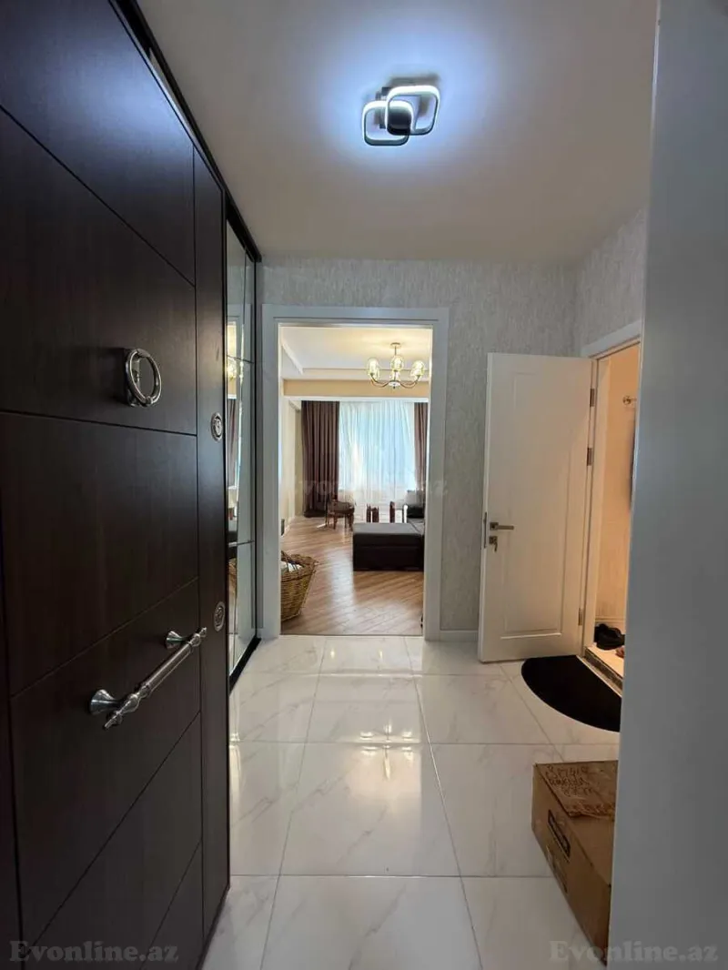 Satılır 3 otaqlı Mənzil Yeni tikili 95.4 m² Bakı, Xətai r., Həzi Aslanov m., Əhmədli — Mənzil, Bakı (4)