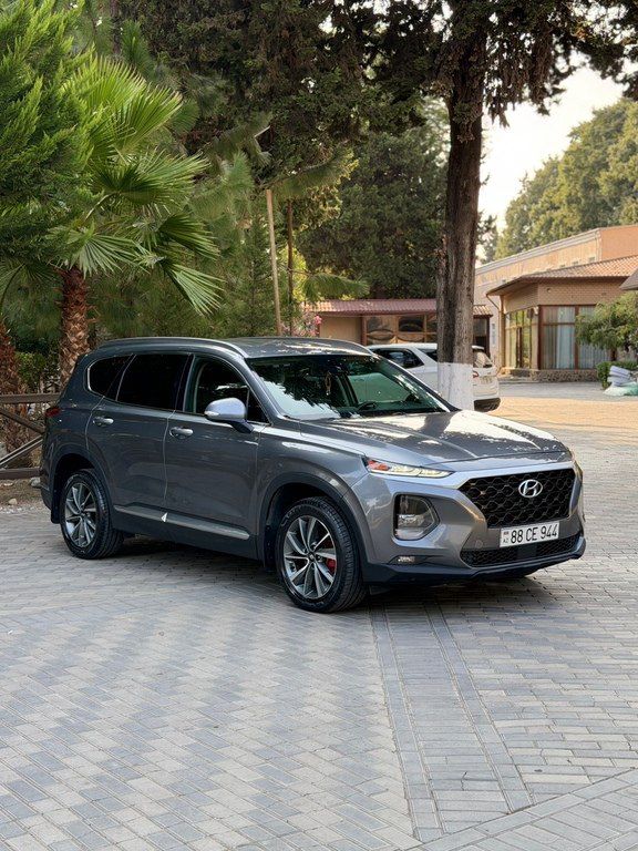 Hyundai Santa Fe, 2.0 L, 2018 il, 92 500 km 88-CE-944 — Avtomobillər, Bakı (2)