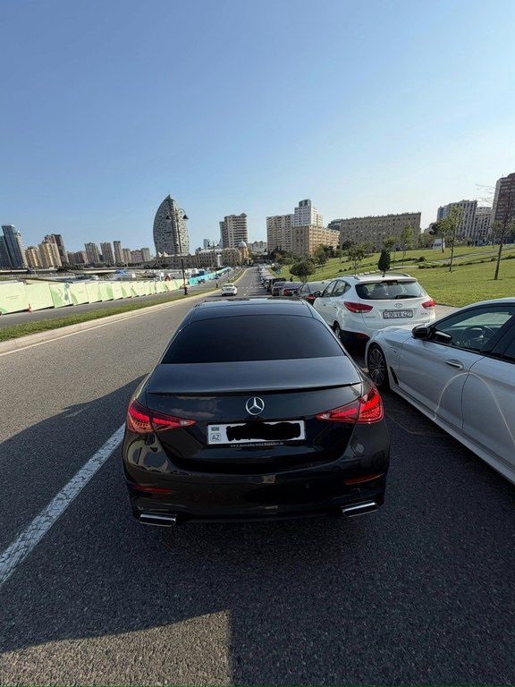Mercedes C 180, 1.5 L, 2022 il, 66 000 km — Avtomobillər, Bakı (3)