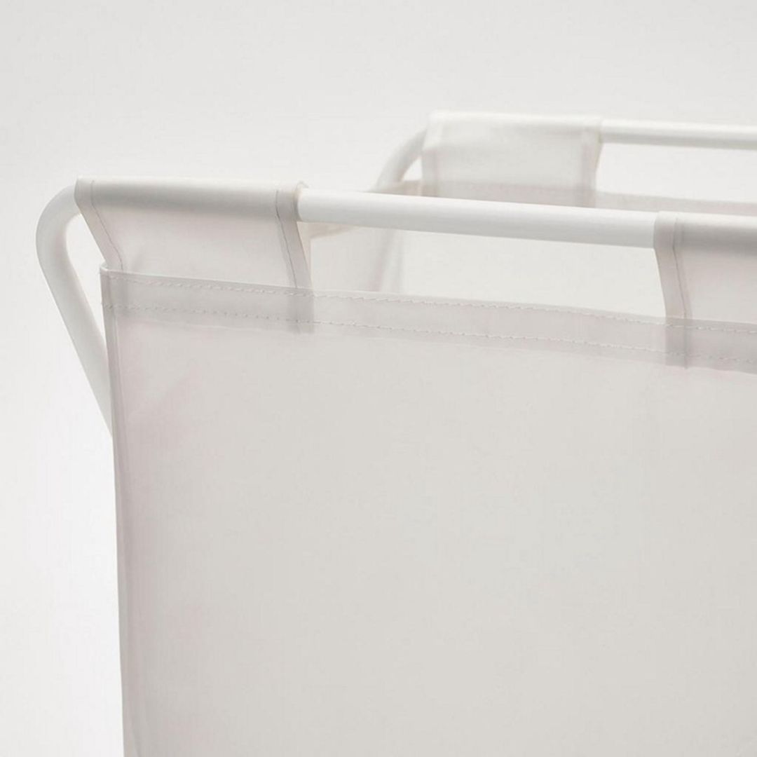 Dayaq ilə çamaşır üçün torba IKEA Jall, 50 l, 43x42x60 sm, EVA/polad, ağ — Mallar, Bakı (2)