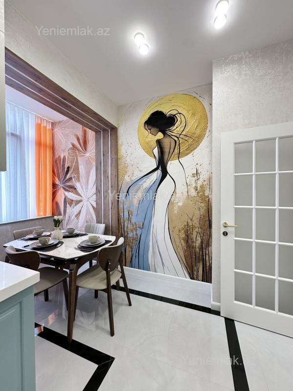 Satılır 2 otaqlı Bina evi menzil (Yeni tikili), 84 m², Xətai rayonu — Mənzil, Bakı (6)