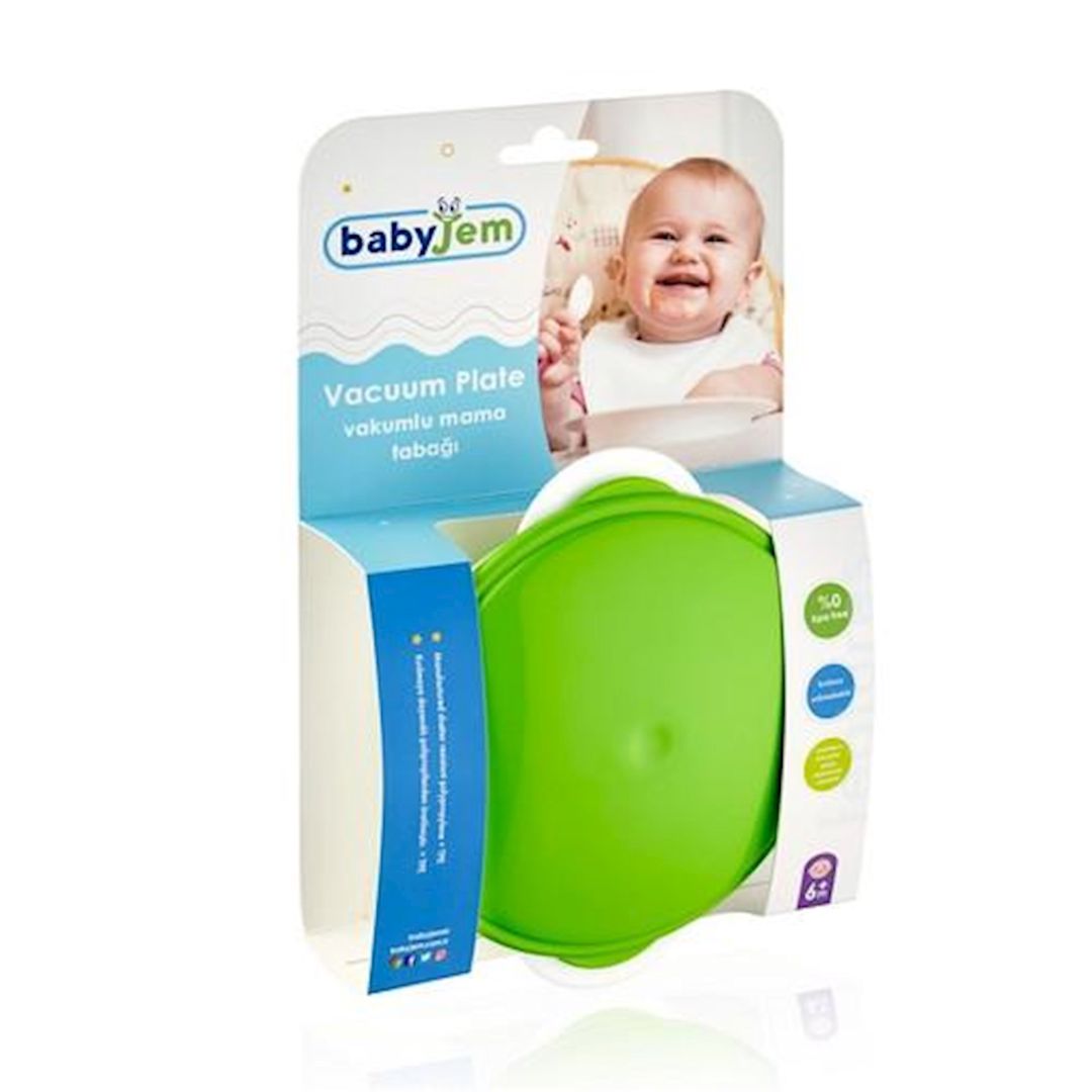 Vakuum başlıqlı boşqab BabyJem Mavi — Mallar, Bakı (2)