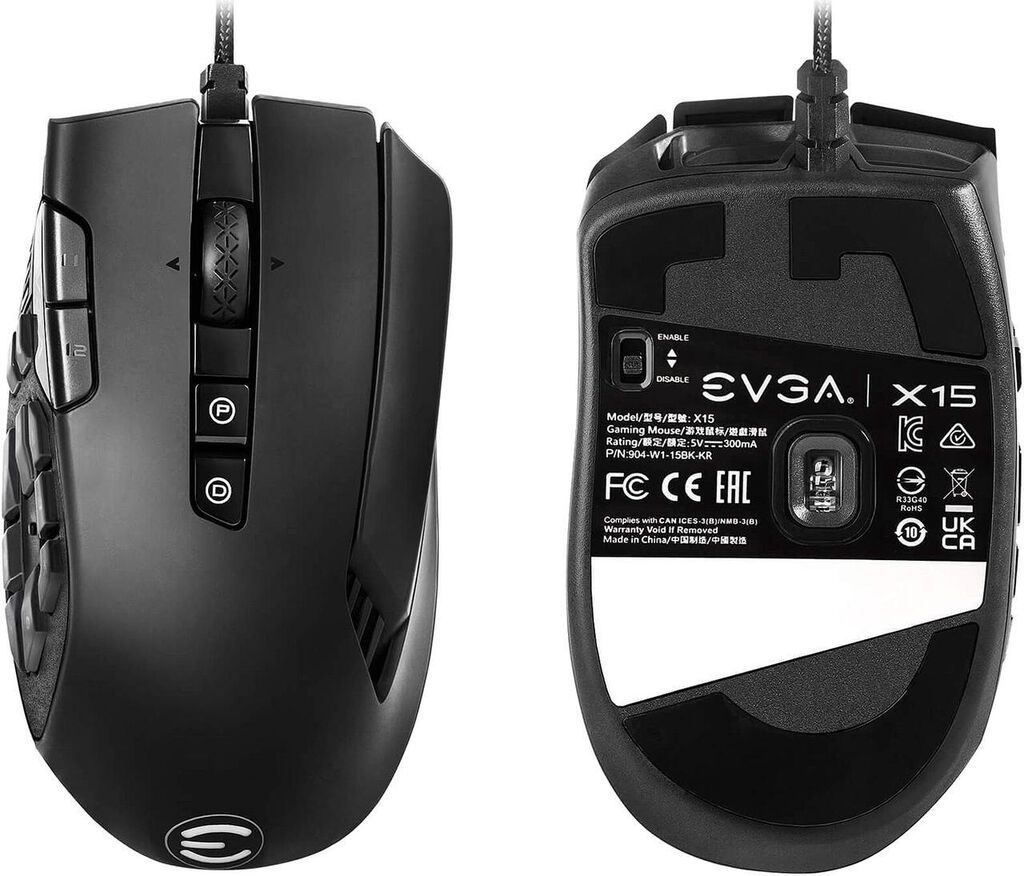 Main Sensor: Pıxart 3389 Optical Sensor Max DPI: 16,000 Tracking — Klaviaturalar və siçanlar, Bakı (4)
