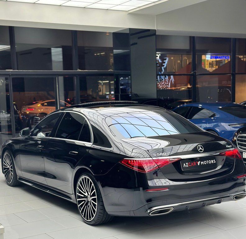 Mercedes S 580 4MATIC, 4.0 L, 2022 il, 58 000 km — Avtomobillər, Bakı (8)