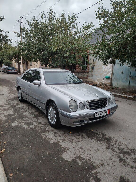 Mercedes E 240, 2.4 L, 2000 il, 240 000 km 99-AA-999 — Avtomobillər, Gəncə (6)