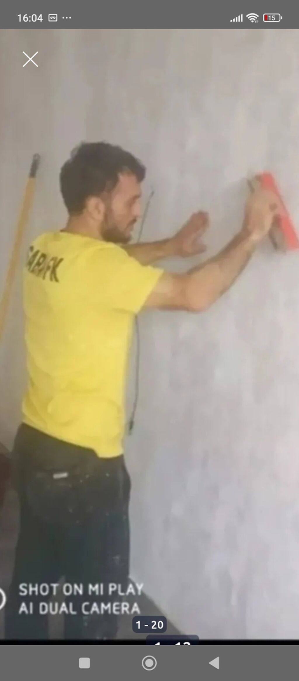 Aboy malyar ustası malyar işləri görürük cəld və gözəl iş görülür — Boya işləri, Digah (7)