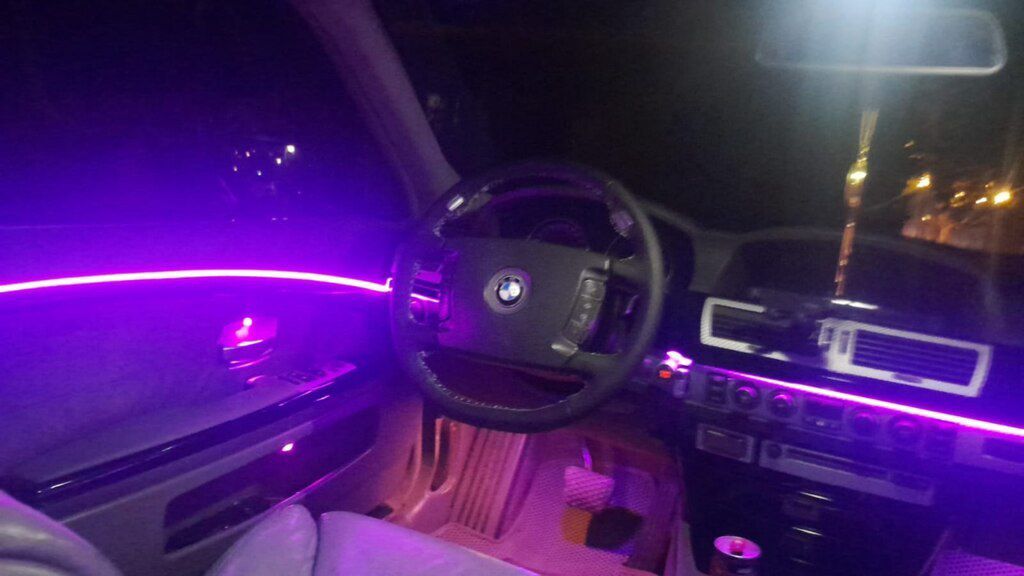 BMW 745, 4.4 L, 2001 il, 30 395 km — Avtomobillər, Gəncə (6)