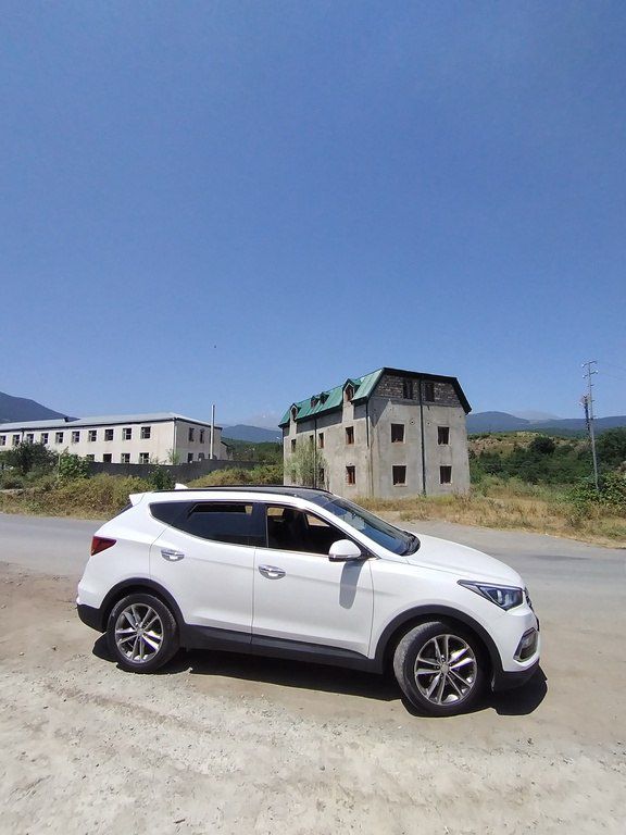 Hyundai Santa Fe, 2.0 L, 2015 il, 199 000 km 77-BQ-373 — Avtomobillər, Bakı (7)