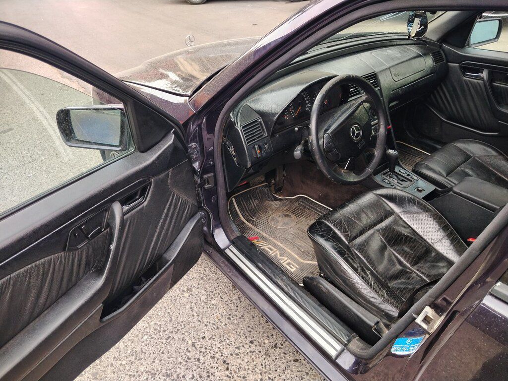 Mercedes C 280, 2.8 L, 1996 il, 381 000 km — Avtomobillər, Bakı (7)