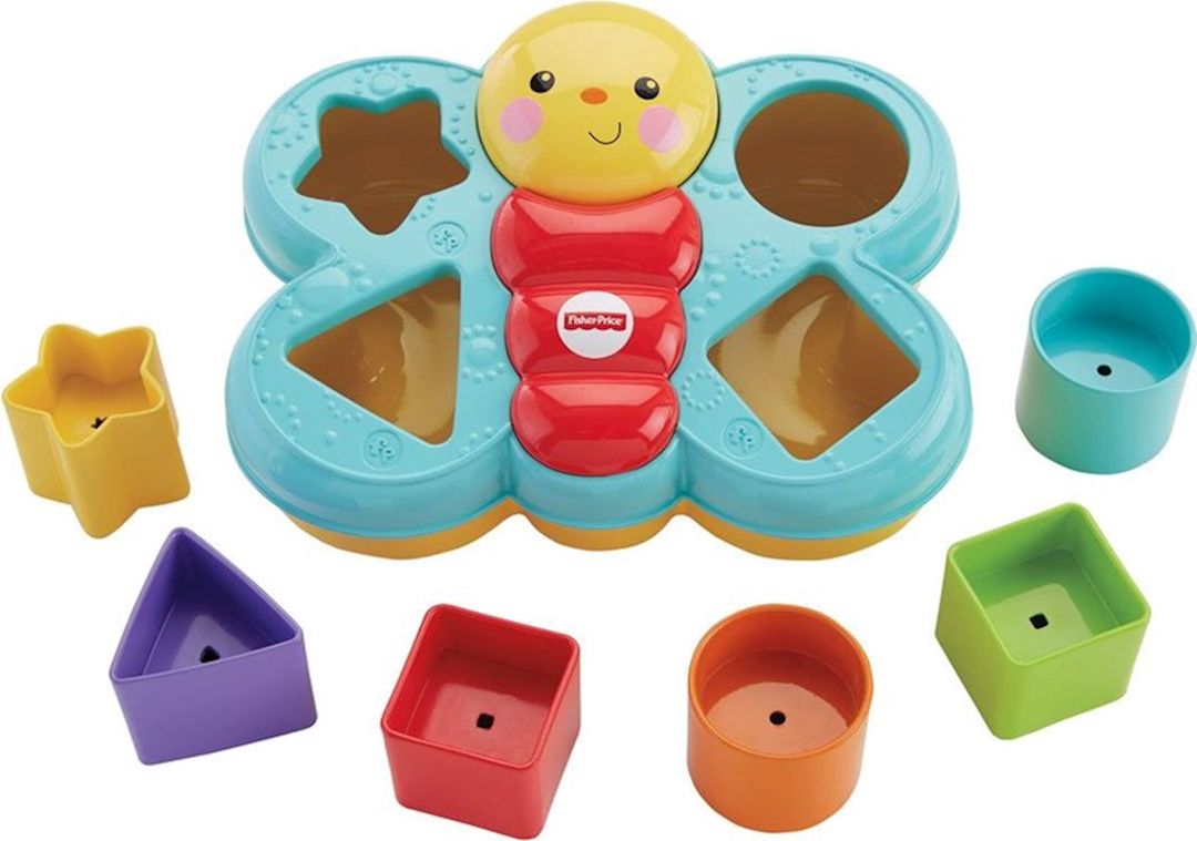 Sorter Fisher-Price, Butterfly Shape Sorter, 6 ay+ — Mallar, Bakı (2)