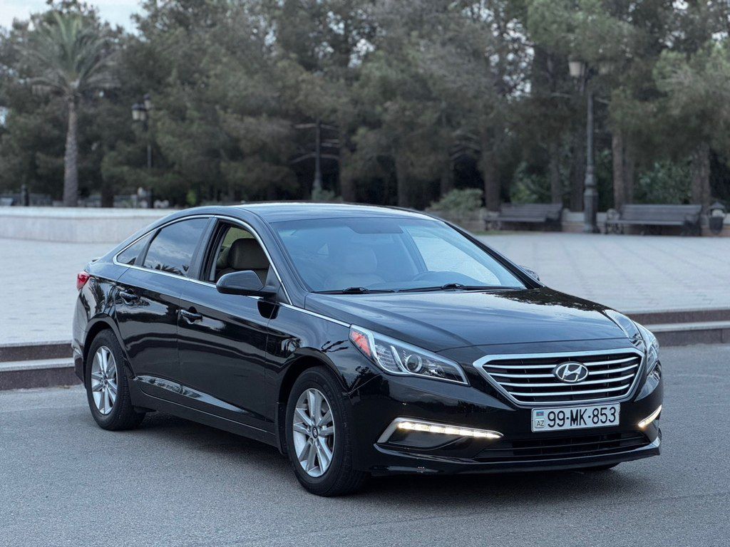 Hyundai Sonata, 2.4 L, 2015 il, 88 300 km 99-MK-853 — Avtomobillər, Gəncə (7)