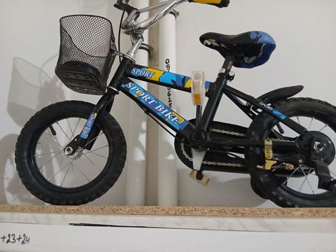 Uşaq velosipedi – “Sport Bike” - Rənglər: qara-göy-sarı akssentlər — Bakı
