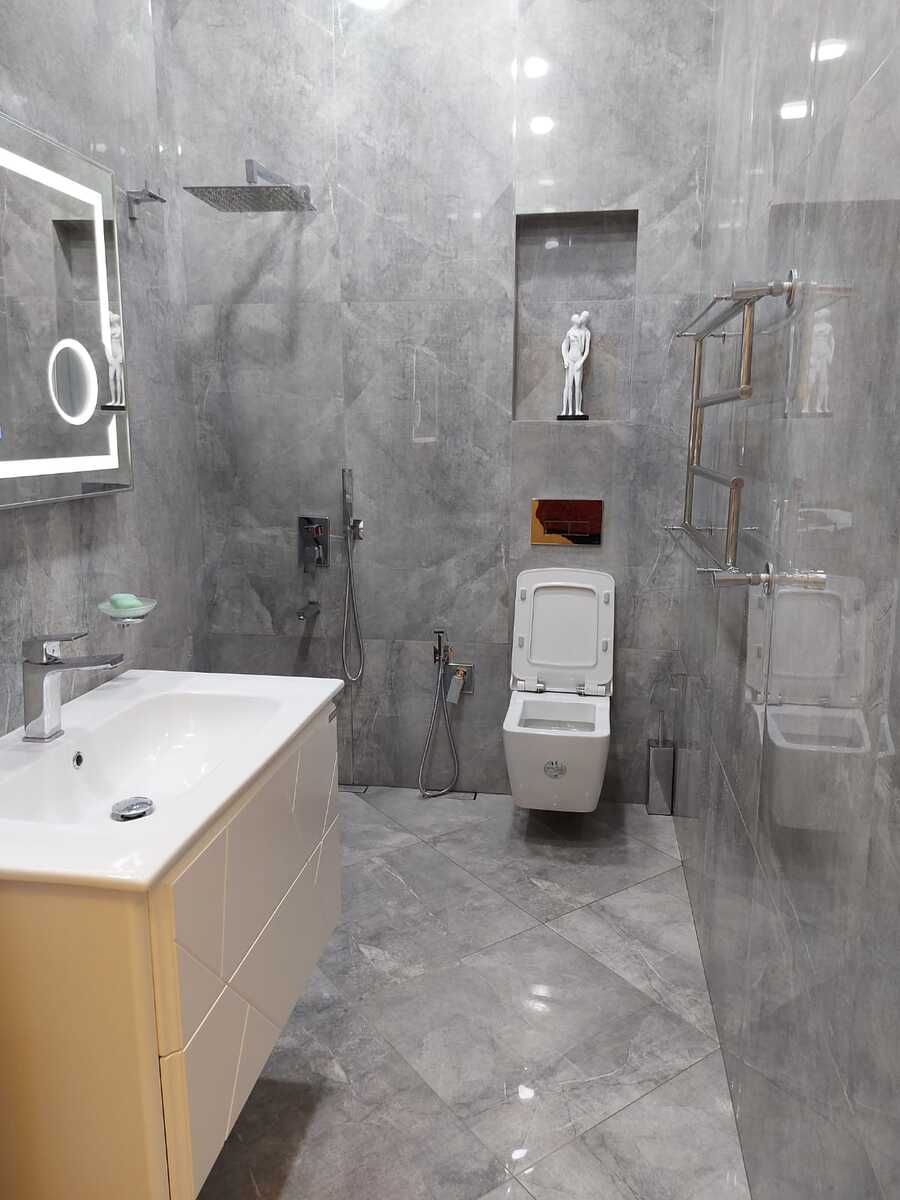 İcarəyə verilir 2 otaqlı yeni tikili 60 m² — Mənzil, Bakı (9)