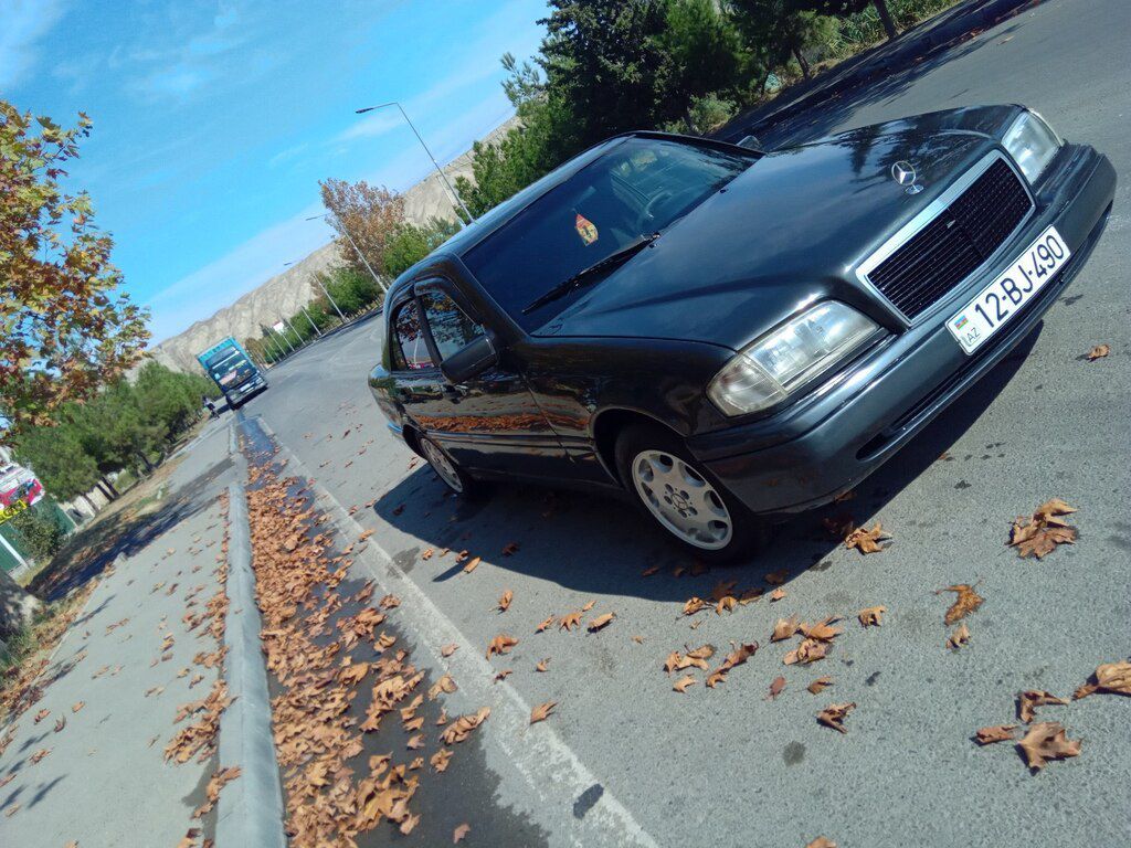 Mercedes C 180, 1.8 L, 1994 il, 356 332 km 12-BJ-490 — Avtomobillər, Mingəçevir (3)