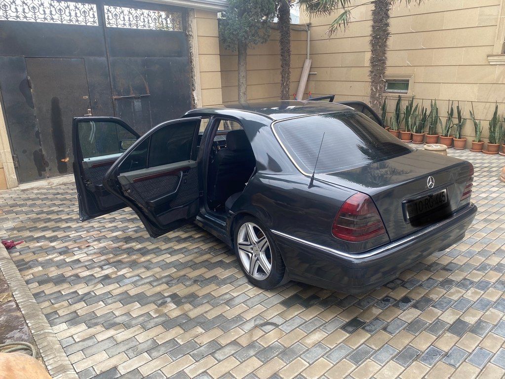 Mercedes C 200, 2.0 L, 1995 il, 250 000 km — Avtomobillər, Bakı (4)