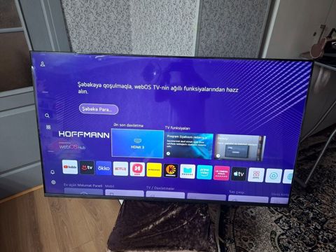 Yeni Televizor Hoffmann LED ekran 55" 4K (3840x2160) — Bakı