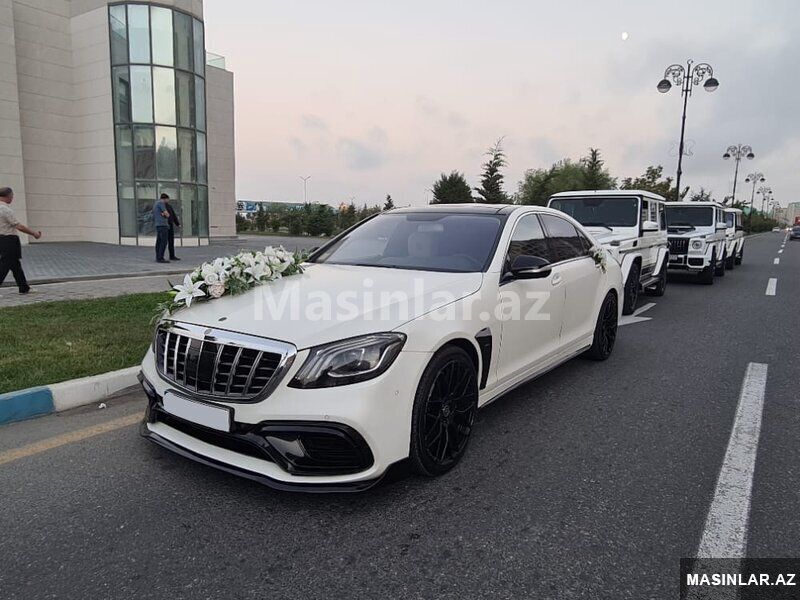 Mercedes Exculisive Longg, 2018 il — Minik avtomobili icarəsi, Bakı (4)