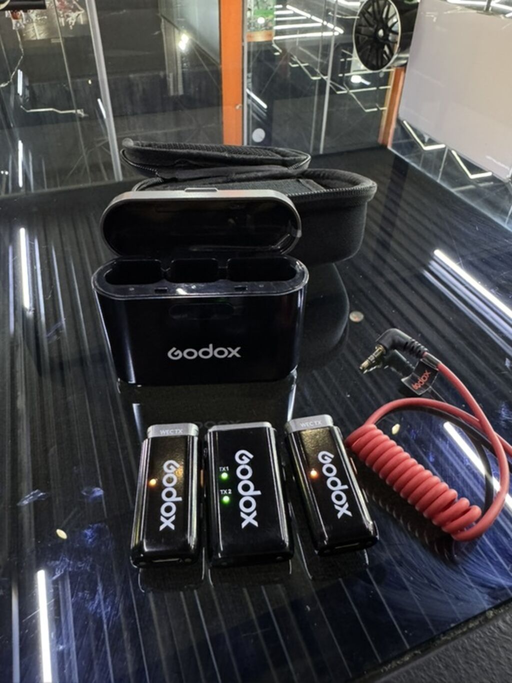 Godox WEC Kit2 – Simsiz İki Kanallı Mikrofon Sistemi Komplekt: - 2 — Səs texnikası, Bakı
