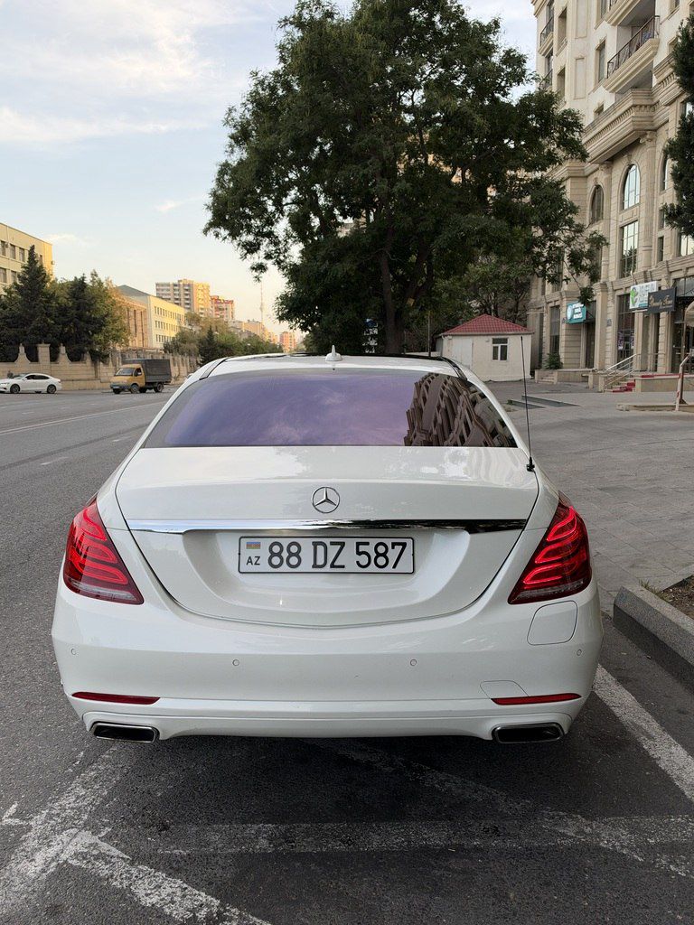 Mercedes S 550 e, 3.0 L, 8.7 kWh, 2016 il, 163 000 km — Avtomobillər, Bakı (5)