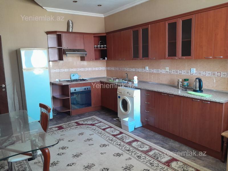Kirayə 3 otaqlı Bina evi menzil (Yeni tikili), 130 m², Nəsimi rayonu — Mənzil, Bakı (12)