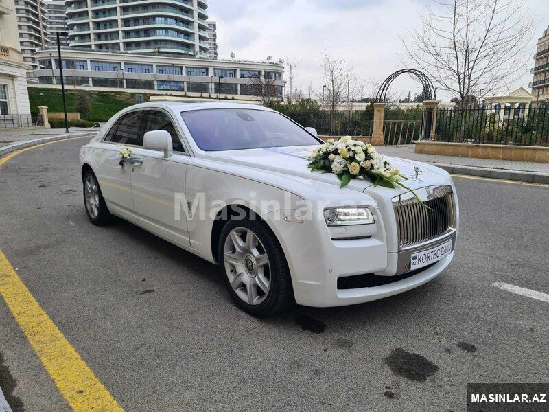 Rolls Royce Ghost, 2019 il — Minik avtomobili icarəsi, Bakı (2)