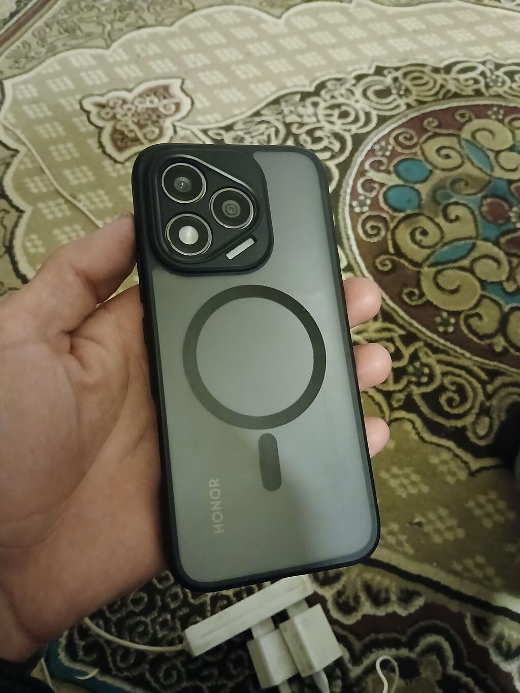 Honor 400 Lite, 256 GB, rəng - Ağ, Barmaq izi — Honor, Şirvan (3)